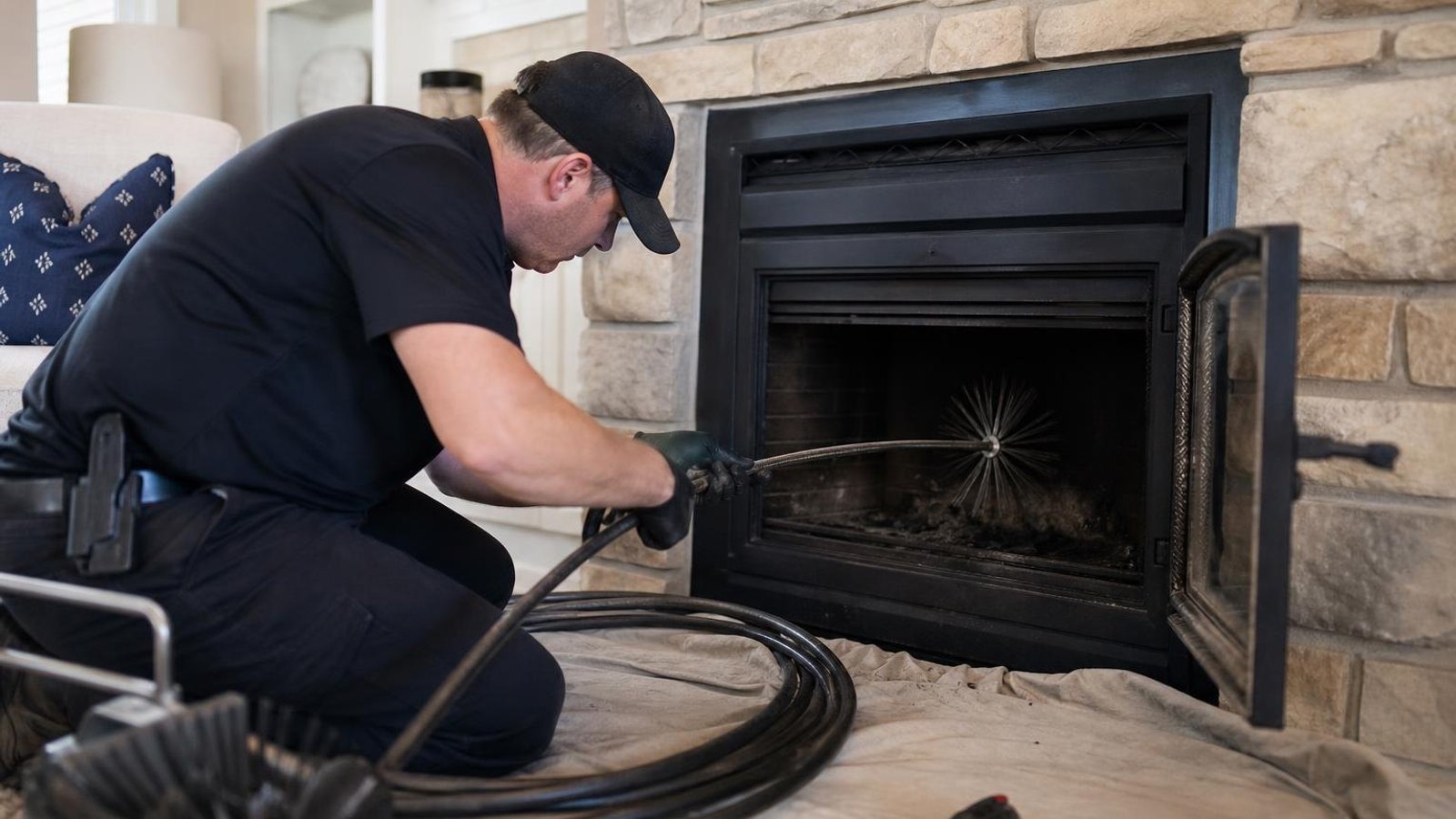 Practical chimney sweep & inspection in Chaska